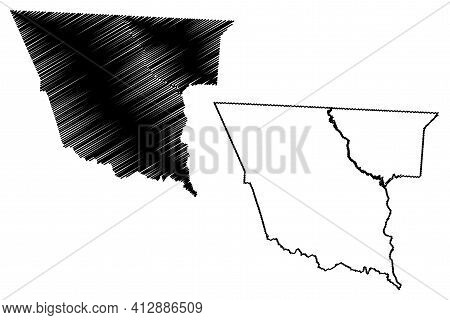 Cherokee County, State Of South Carolina (u.s. County, United States Of America, Usa, U.s., Us) Map 