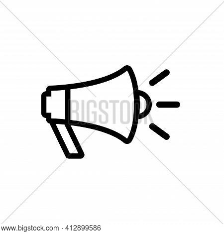 Megaphone Icon Vector Illustration Design Template. Announcement Icon. Megaphone Icon Vector Illustr