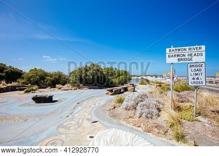 The Barwon River Area In Victoria Australia