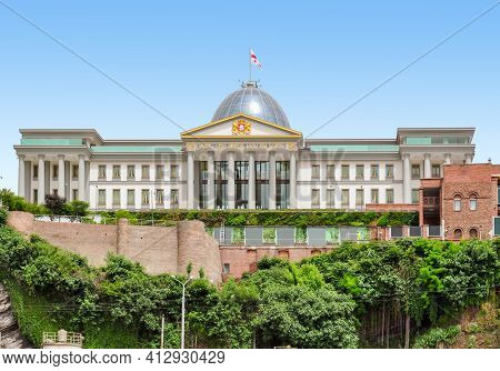 Official Residence Of President Of Georgia In Tbilisi