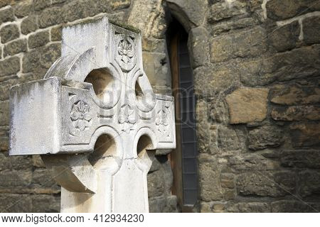 Elgin (scotland), Uk - August 01, 2018: Ruins Of Elgin Cathedral, Elgin, Moray, Grampian, Scotland, 