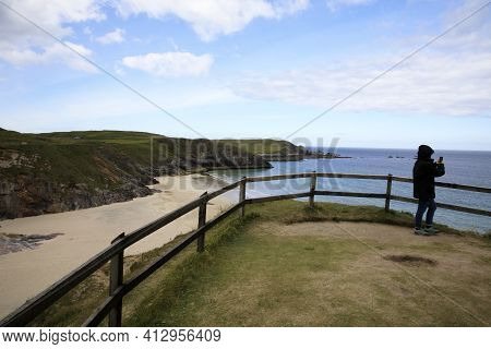 Durness -  (scotland), Uk - August 11, 2018: The Beaches At Durness Peninsula, Scotland, Highlands, 