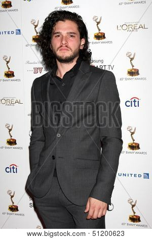 LOS ANGELES - SEP 20:  Kit Harington at the Emmys Performers Nominee Reception at  Pacific Design Center on September 20, 2013 in West Hollywood, CA