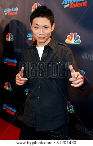 NEW YORK-SEP 17: Dancer Kenichi Ebina attends the pre-show red carpet for NBC's 