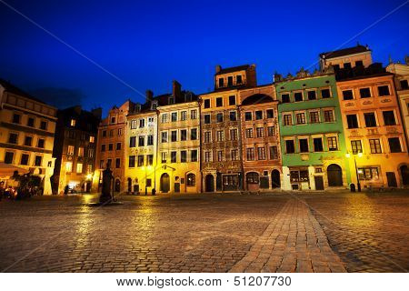 Marketplace Square In Warsaw
