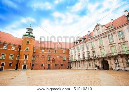 Square In Royal Castle, Warsaw