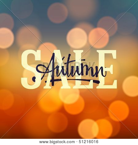Autumn Sale poster