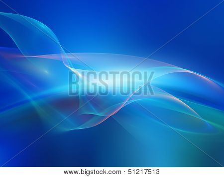 Virtual Fractal Waves