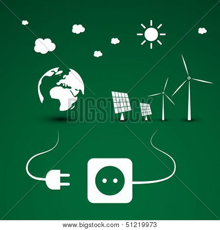 Eco Energy | Vector Illustration