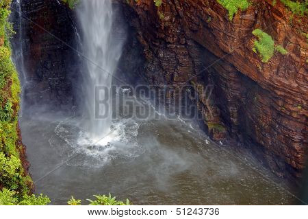 The gorge of Mac Mac waterfall