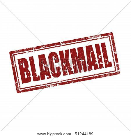 Blackmail-stamp