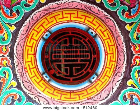 Čínská svatyně Detail