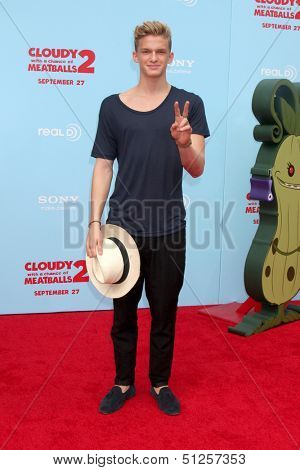 LOS ANGELES - SEP 21:  Cody Simpson at the 