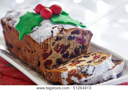 Christmas fruit cake