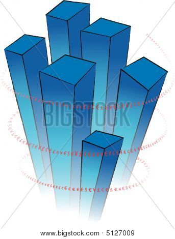 Valuta Diagramm (Vector)