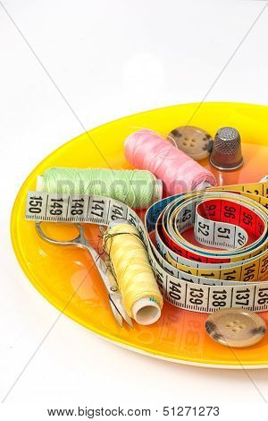 set of seamstress for needlework