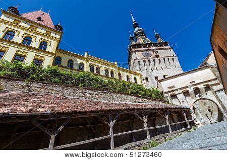 Clock Tower, Landmark Of Transylvania, Sighisoara