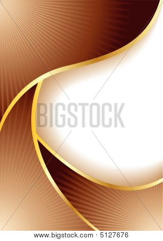Vector abstract Schokolade banner