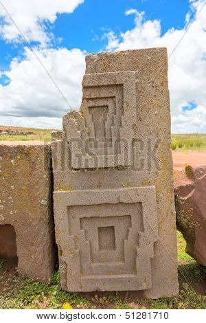Megalithic stone complex Puma Punku