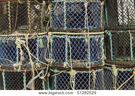 Fishing Net Baskets