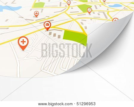 Navigační mapa