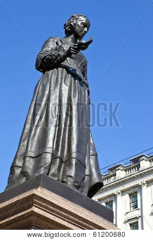 Florence Nightingale Statue In London