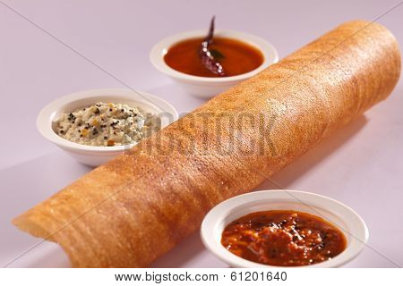 Plain Dosa - A pancake from South India