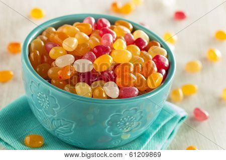 Multi Colored Jelly Bean Candy