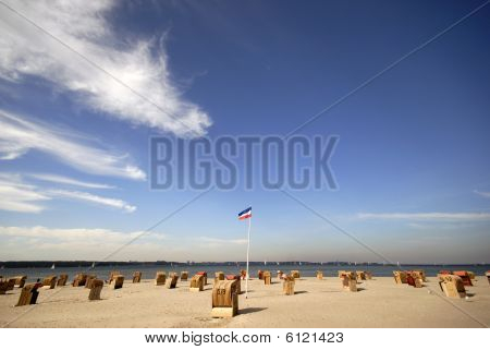 niederländische Strand in Deutschland