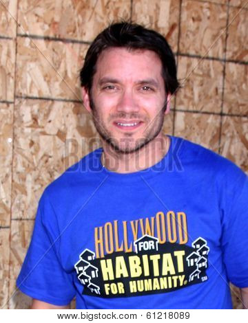 LOS ANGELES - MAR 8:  Dominic Zamprogna at the 5th Annual General Hospital Habitat for Humanity Fan Build Day at Private Location on March 8, 2014 in Lynwood, CA