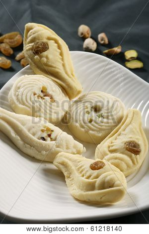 Sandesh - A Bengali sweet dish