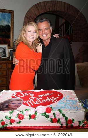 LOS ANGELES - MAR 4:  Melody Thomas Scott, Ray Wise at the Melody Thomas Scott Celebrates 35 Years at the 