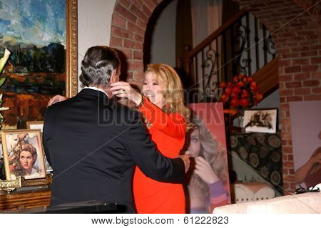 LOS ANGELES - MAR 4:  Eric Braeden, Melody Thomas Scott at the Melody Thomas Scott Celebrates 35 Years at the 
