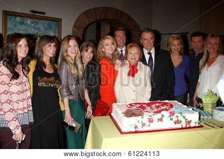 LOS ANGELES - MAR 4:  Melody Thomas Scott, Cast at the Melody Thomas Scott Celebrates 35 Years at the 