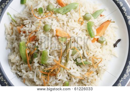 Vegetable Biryani - A popular Indian veg dish