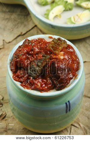 Karela Pickle - An Indian Pickle