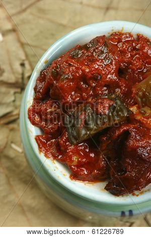 Karela Pickle - An Indian Pickle