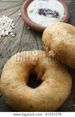 Medu Vada is a traditional Indian dish.