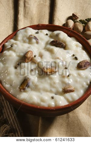 Firnee is a North Indian Dessert