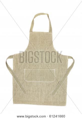 Kitchen gray apron.
