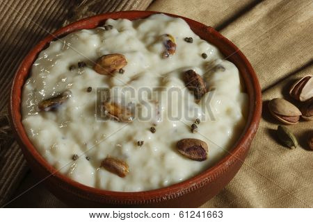 Firnee Is A North Indian Dessert