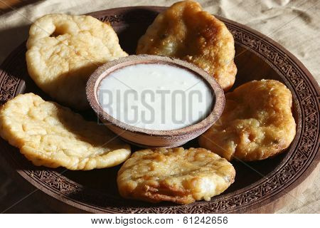 Malpuras are a kind of deep fried pancakes
