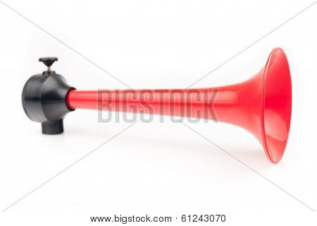 Vehicle horn isolated on white background
