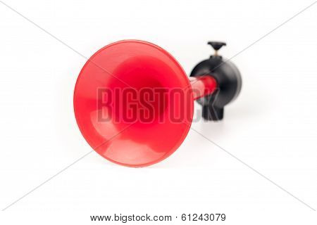 Vehicle horn isolated on white background