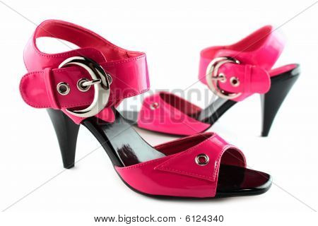 Ladies Shoes Isolated
