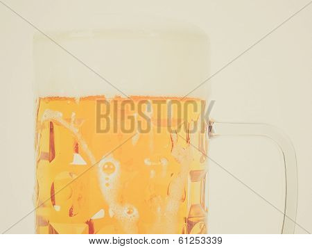 Retro Look Beer