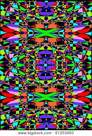 Abstract Texture In Colour