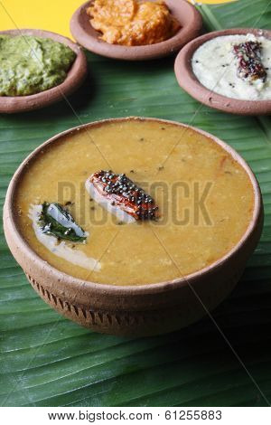 Sambar is a traditional curry from South India