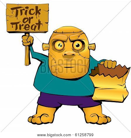 Trick Or Treat Isolated
