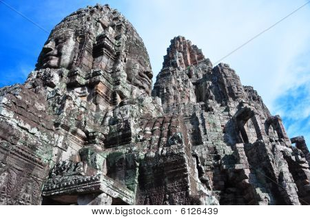 Bayon Angkor Thom Siem Reap Cambodia